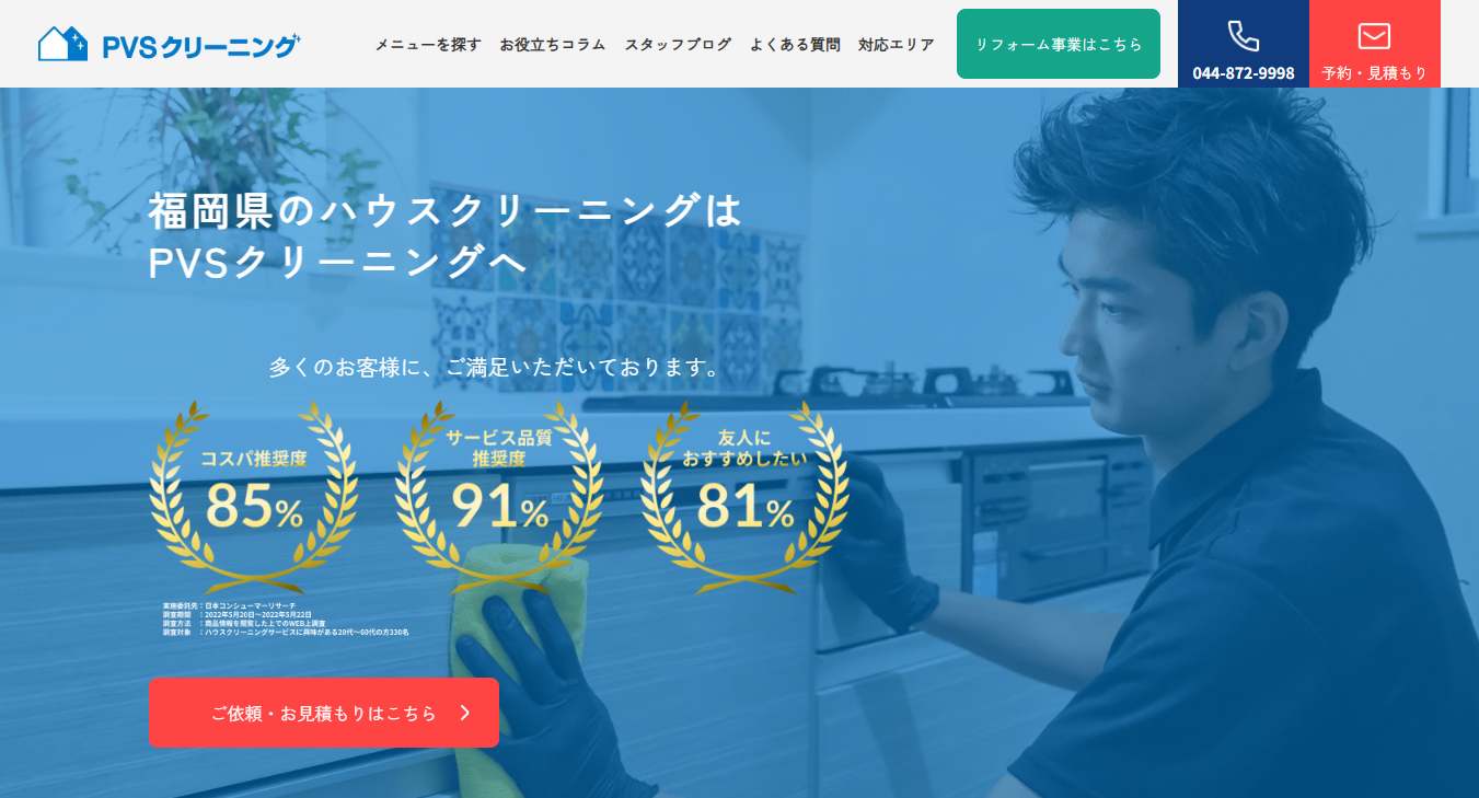 PVSクリーニング